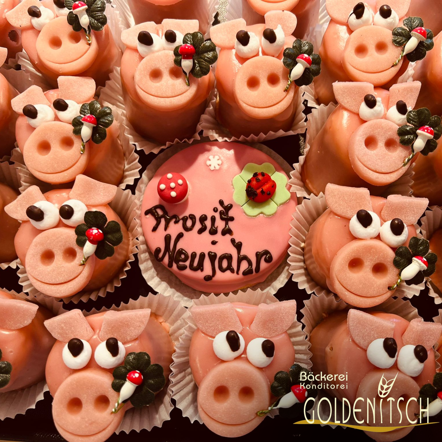 Glücksbringer-Schweinchen